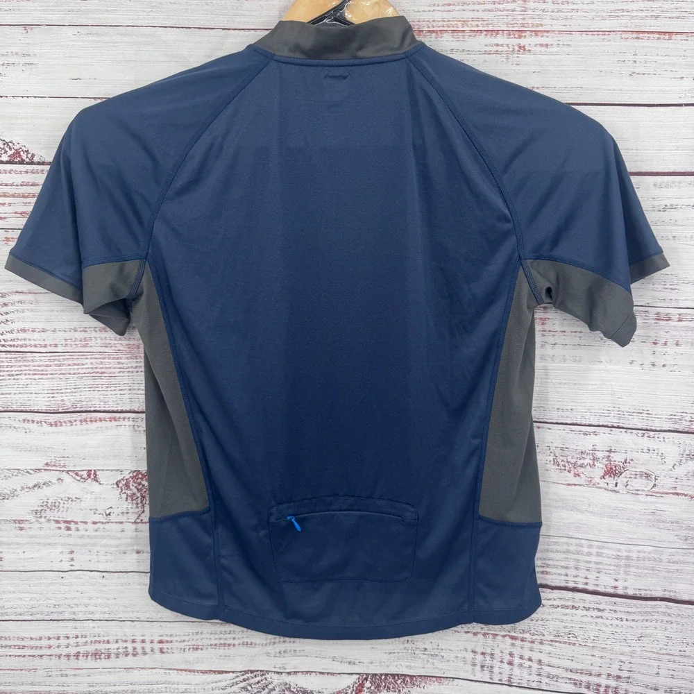 The North Face Mens Short Sleeve 1/4 Zip Pullover Shirt Large Hiking Performance